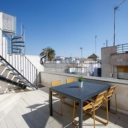 Private Pool With Panoramic Views Apartment เซบีญา ภายนอก รูปภาพ