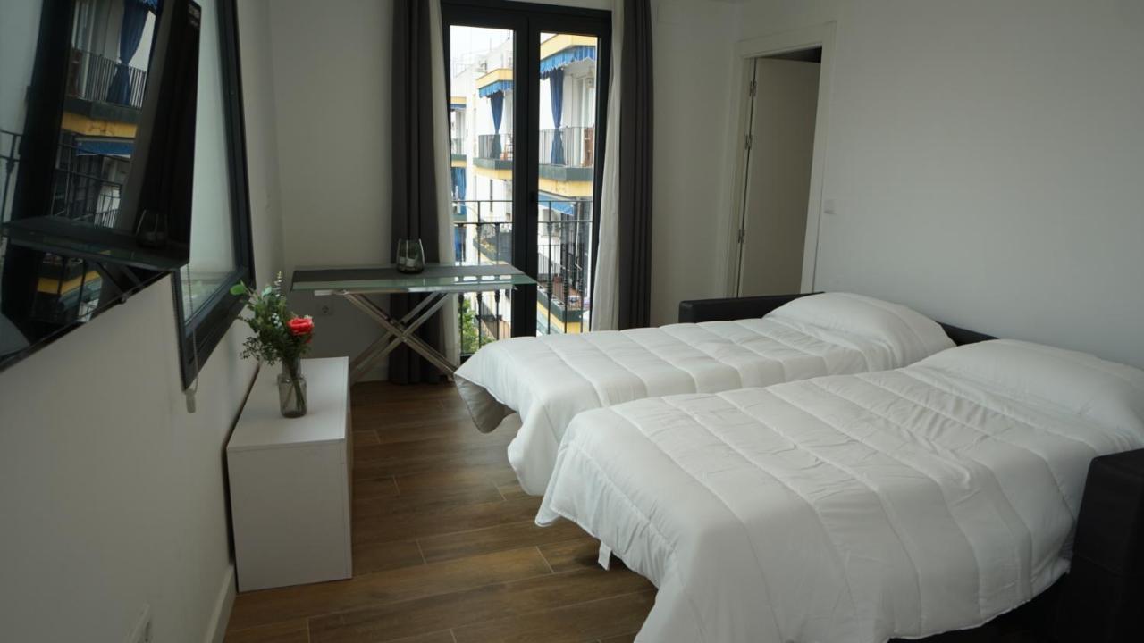 Private Pool With Panoramic Views Apartment เซบีญา ภายนอก รูปภาพ