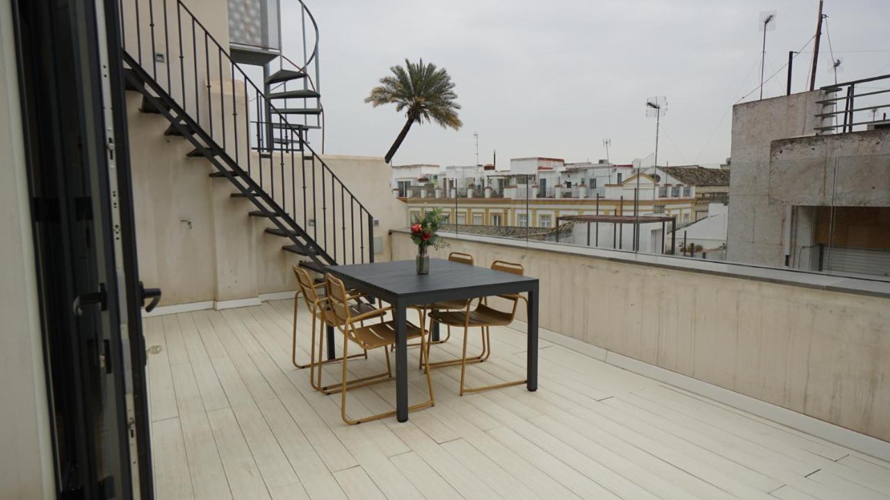 Private Pool With Panoramic Views Apartment เซบีญา ภายนอก รูปภาพ