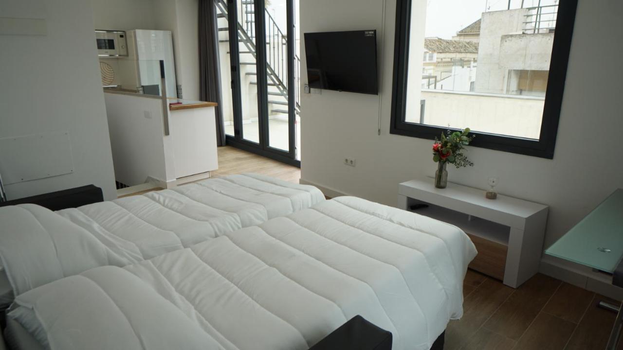 Private Pool With Panoramic Views Apartment เซบีญา ภายนอก รูปภาพ