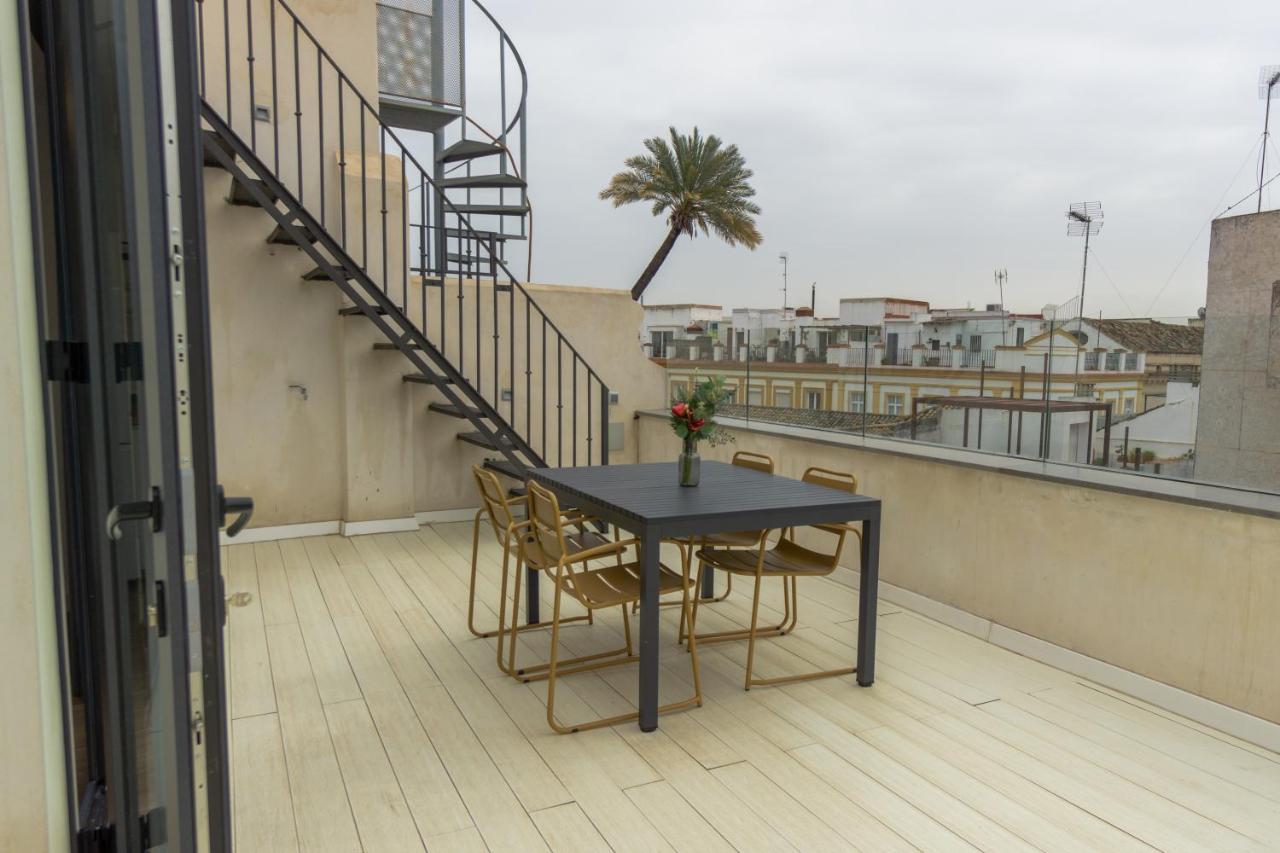 Private Pool With Panoramic Views Apartment เซบีญา ภายนอก รูปภาพ