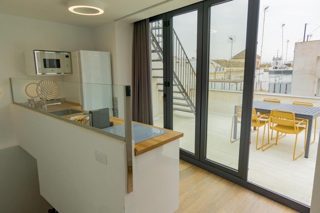 Private Pool With Panoramic Views Apartment เซบีญา ภายนอก รูปภาพ