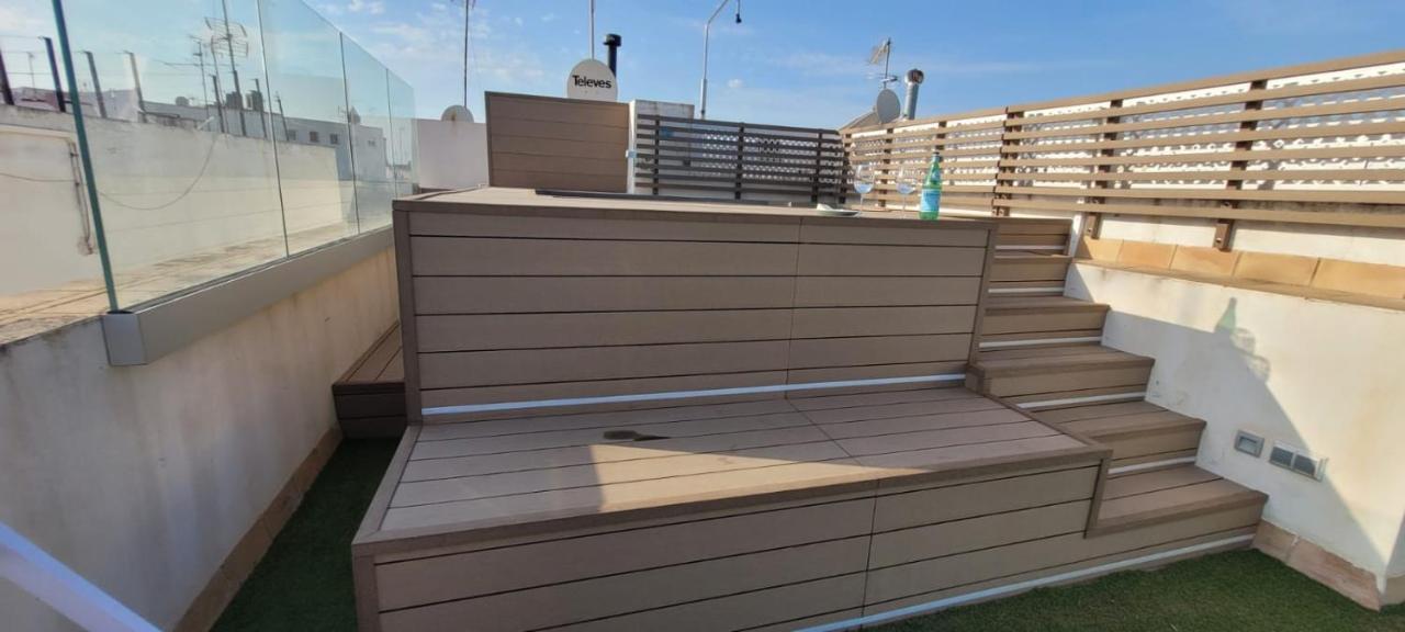 Private Pool With Panoramic Views Apartment เซบีญา ภายนอก รูปภาพ